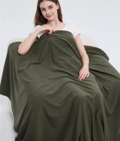 Custom Merino Throw Blanket | OEM Large Size Casual Merino Wool Blanket Soild Color