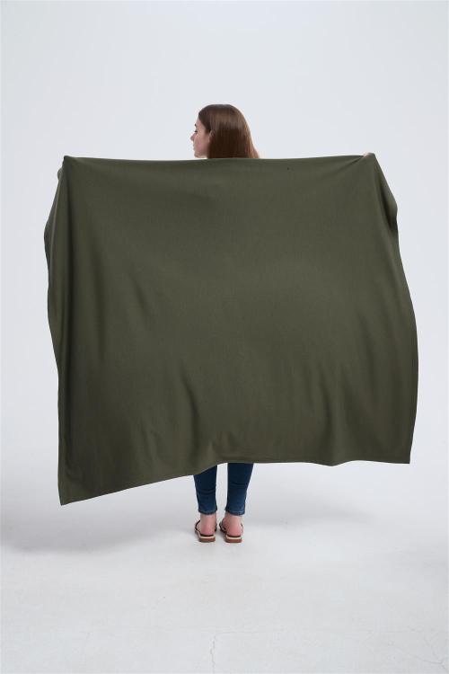 Custom Merino Throw Blanket |  OEM Large Size Casual Merino Wool Blanket Soild Color