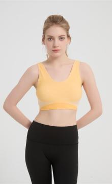 Custom Women's 100% Merino Wool Sports Bra | Soft Seamless Yoga Bra for Workout, Hiking