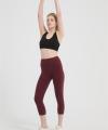 Custom Women's Merino Wool Base Layer Pants | Wholesale Lightweight Active Yoga Bottoms