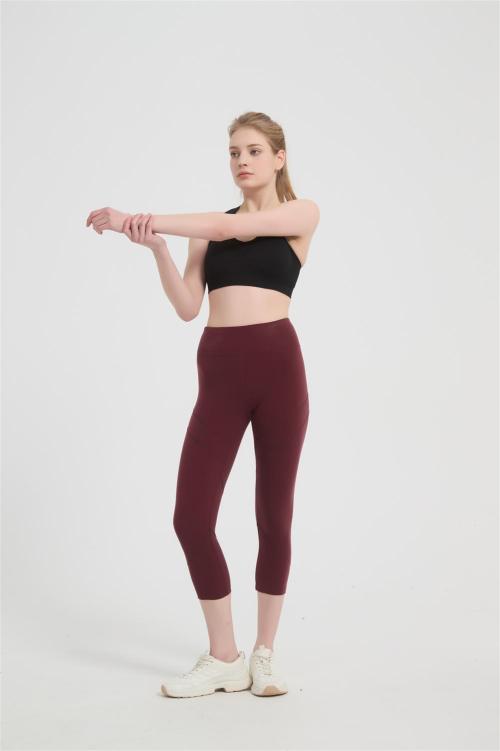Custom Women's Merino Wool Base Layer Pants | Wholesale Lightweight Active Yoga Bottoms
