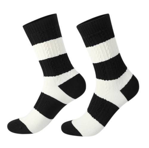 Custom Women's 100% Merino Wool Socks, Soft Breathable Daily Wear Casual Knitted Merino Wool Socks