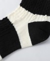 Custom Women's Knitted Merino Wool Blend Socks, Soft Breathable Daily Wear Knitted Merino Wool Socks