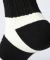 Custom Women's Knitted Merino Wool Blend Socks, Soft Breathable Daily Wear Knitted Merino Wool Socks