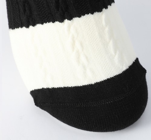 Custom Women's 100% Merino Wool Socks, Soft Breathable Daily Wear Casual Knitted Merino Wool Socks