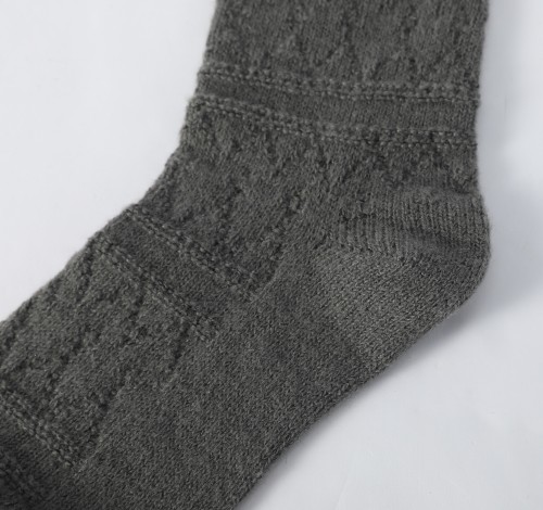 Women's Merino Wool Blend Socks, Cozy Skin-Friendly Knitted Merino Wool Socks for Daily Home Wear