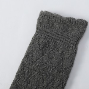 Women's Merino Wool Blend Socks, Cozy Skin-Friendly Knitted Merino Wool Socks for Daily Home Wear