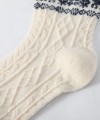Custom Women's Merino Wool Blend Socks, Soft Breathable Knit Merino Wool Socks for Daily Wear