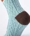 Custom Women's Merino Wool Socks, Soft Breathable Knitted Merino Wool Socks For Women For Daily Use
