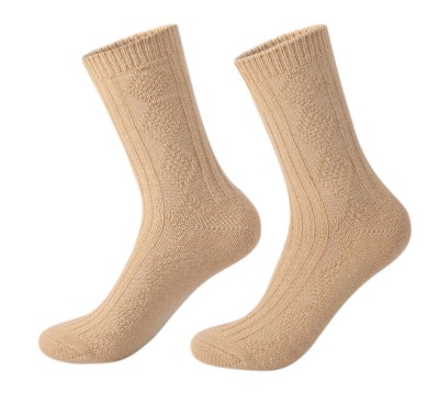 Ladies Merino Wool Socks Ultra Soft Comfortable Non-Slip Knit Socks for Office Daily