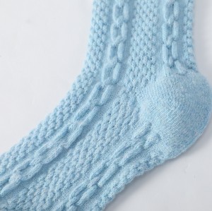 Wholesale Women's Merino Wool Socks Ultra Comfortable Non-Slip Knit Merino Wool Socks for Daily Wear