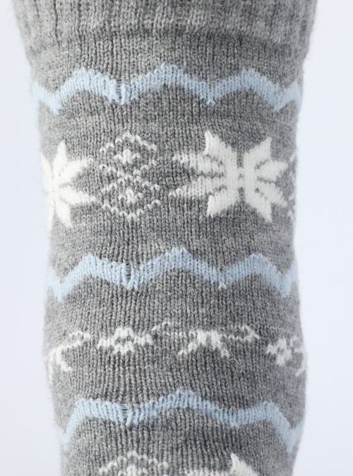 Custom Men's Knitted Merino Wool Socks Wholesale Knitted Merino Wool Socks For Men For Daily Wear