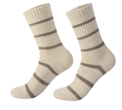 Men's Merino Wool Socks Soft Warm Breathable Merino Wool Socks Knit Wool Socks For Daily Wear