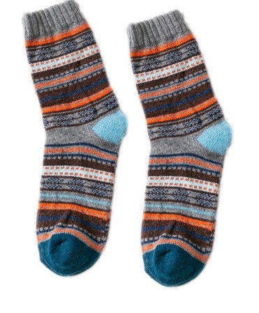 Men's Merino Wool Socks Warm Breathable Comfortable Knitted Merino Wool Socks For Daily Use