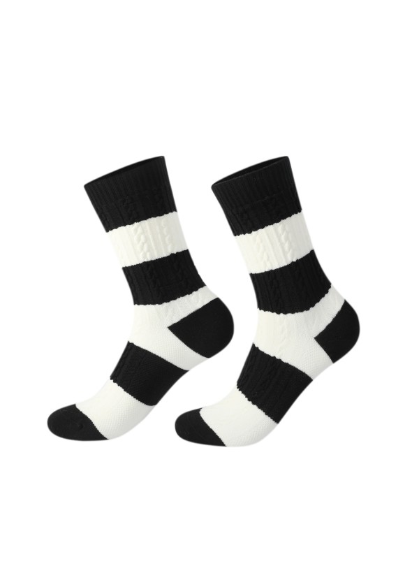 Custom Women's Knitted Merino Wool Blend Socks, Soft Breathable Daily Wear Knitted Merino Wool Socks