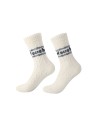 Custom Women's Merino Wool Blend Socks, Soft Breathable Knit Merino Wool Socks for Daily Wear