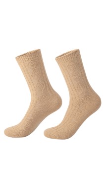 Ladies Merino Wool Socks Ultra Soft Comfortable Non-Slip Knit Socks for Office Daily