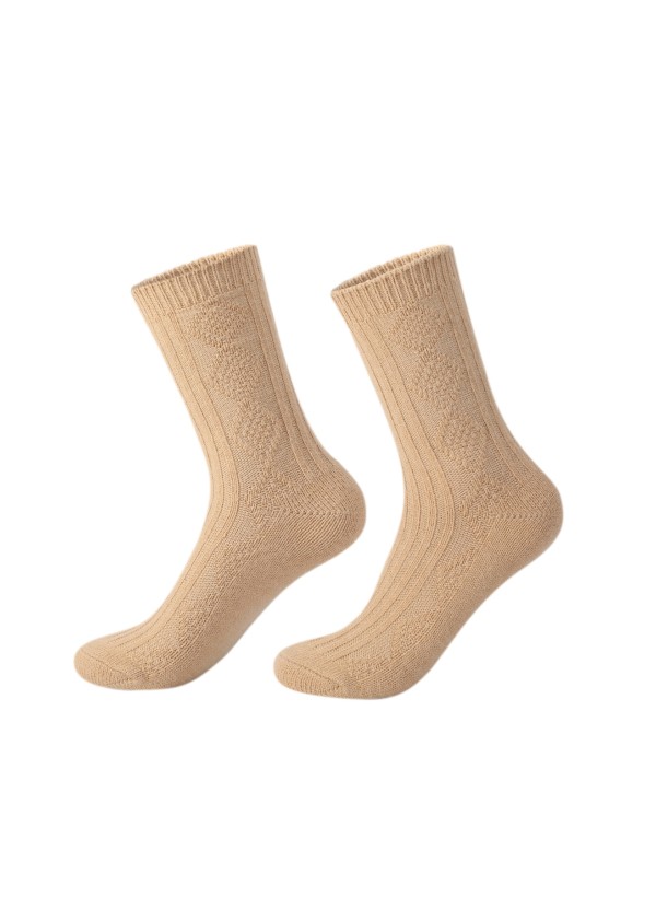 Ladies Merino Wool Socks Ultra Soft Comfortable Non-Slip Knit Socks for Office Daily