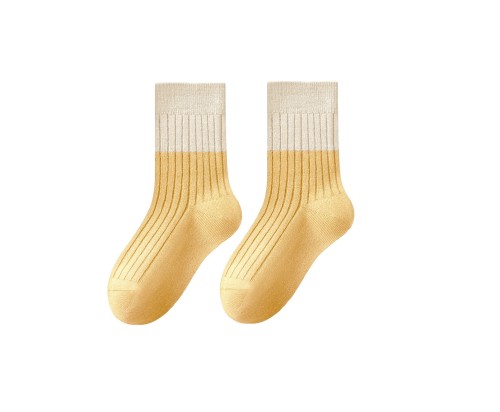 Custom Kids' Knitted Merino Wool Blend Socks Super Soft Daily Wear Casual Knitted Merino Wool Socks