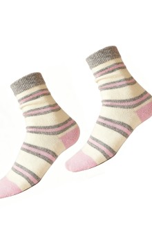 Wholesale Kids' Knitted Merino Wool Socks Daily Casual Wear Casual Knitted Merino Wool Blend Socks