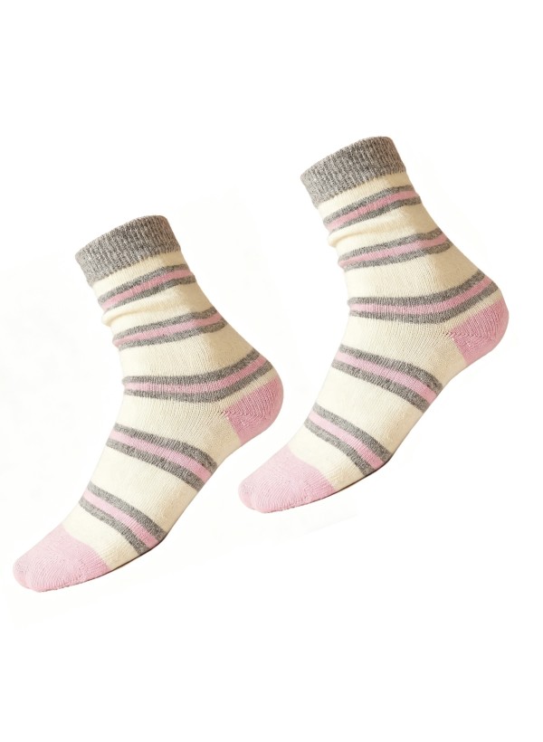 Wholesale Kids' Knitted Merino Wool Socks Daily Casual Wear Casual Knitted Merino Wool Blend Socks