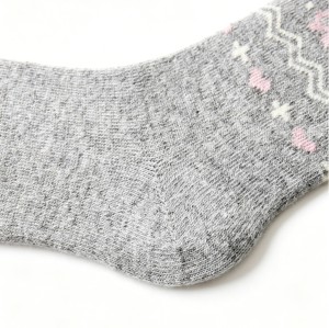 Wholesale Kids' Knitted Merino Wool Socks Daily Casual Wear Casual Knitted Merino Wool Blend Socks