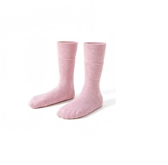 Custom Kids' Knitted Merino Wool Socks , Daily Wear Merino Wool Blend Socks From Chinese Factory