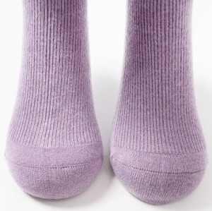 Custom Kids' Knitted Merino Wool Socks , Daily Wear Merino Wool Blend Socks From Chinese Factory