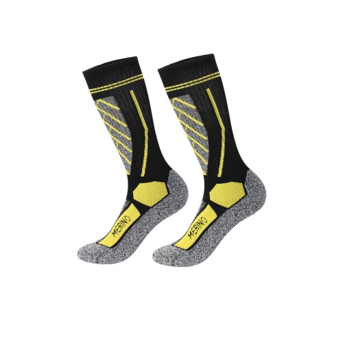 Performance Moisture Wicking Merino Wool Ski Socks Breathable Snow Sport Socks From Chinese Factory