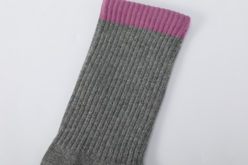 Breathable Merino Wool Cycling Socks Wear Resistant Bicycle Merino Wool Socks For Outdoor Sports
