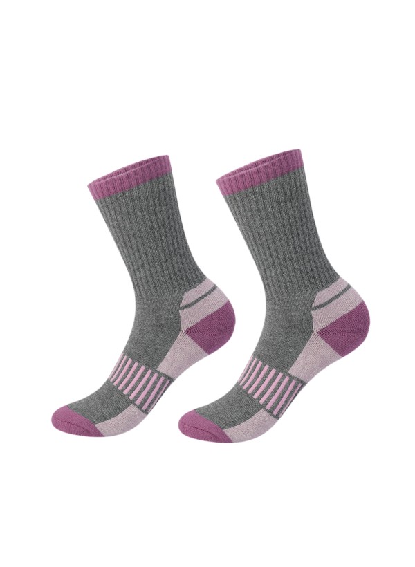 Breathable Merino Wool Cycling Socks Wear Resistant Bicycle Merino Wool Socks For Outdoor Sports