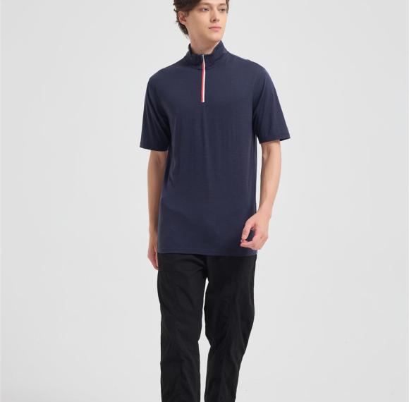 Custom Men's Merino Wool Lightweight Hiking Running Workout T shirt