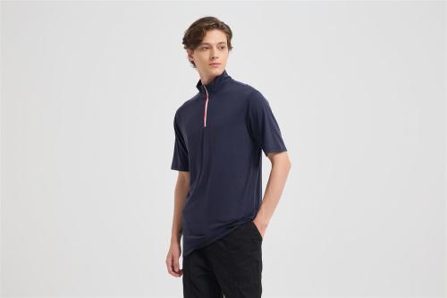 Custom Men's Merino Wool Lightweight Hiking Running Workout T shirt