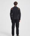 Wholesale Men's Merino Wool Long Sleeve Shirt - Midweight Crew Neck Top for Hiking, Running, Travel