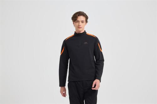 Wholesale Men's Merino Wool Long Sleeve Shirt - Midweight Crew Neck Top for Hiking, Running, Travel