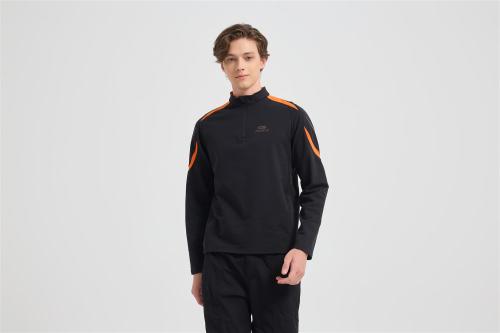 Wholesale Men's Merino Wool Long Sleeve Shirt - Midweight Crew Neck Top for Hiking, Running, Travel