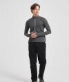 Wholesale 100% Merino Wool Base Layer Men's Breathable Hiking Running Long Sleeve Shirt