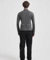 Wholesale 100% Merino Wool Base Layer Men's Breathable Hiking Running Long Sleeve Shirt