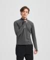 Wholesale 100% Merino Wool Base Layer Men's Breathable Hiking Running Long Sleeve Shirt