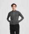 Wholesale 100% Merino Wool Base Layer Men's Breathable Hiking Running Long Sleeve Shirt