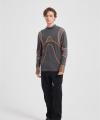 Custom Men's Merino Wool Long Sleeve Shirt - Midweight Crew Neck Top for Hiking, Running, Travel & All-Season Comfort