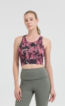 Wholesale Women's Merino Wool Sports Bra | Soft Athletic Crop Top with Removable Pads