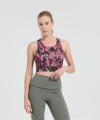 Wholesale Women's Merino Wool Sports Bra | Soft Athletic Crop Top with Removable Pads