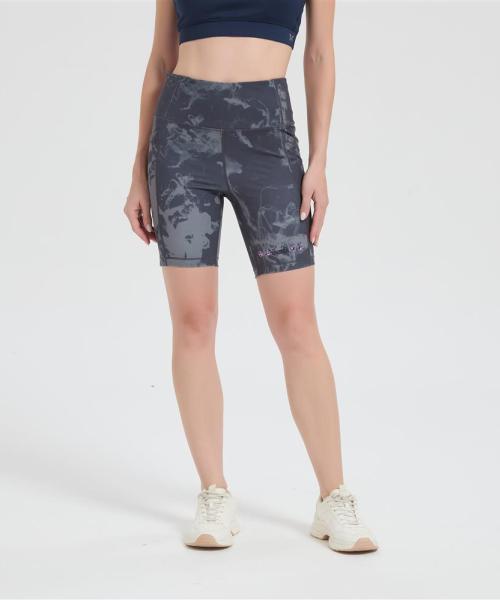 Custom Women's Biker Shorts | Merino Wool Yoga Shorts Breathable | Quick-Dry Cycling Workout Shorts