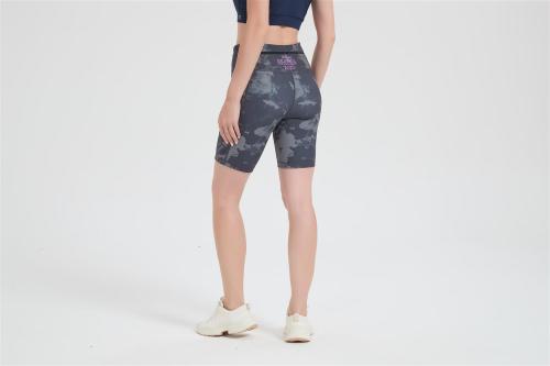 Custom Women's Biker Shorts | Merino Wool Yoga Shorts Breathable | Quick-Dry Cycling Workout Shorts