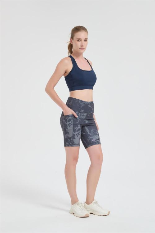 Custom Women's Biker Shorts | Merino Wool Yoga Shorts Breathable | Quick-Dry Cycling Workout Shorts