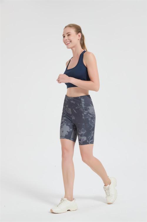 Custom Women's Biker Shorts | Merino Wool Yoga Shorts Breathable | Quick-Dry Cycling Workout Shorts