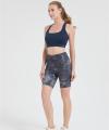 Custom Women's Biker Shorts | Merino Wool Yoga Shorts Breathable | Quick-Dry Cycling Workout Shorts