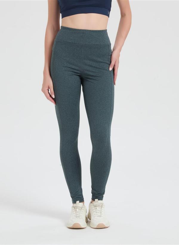 Wholesale Tummy Control Compression Merino Sports Leggings | 25" / 28" High Waist Workout Running Yoga Pants