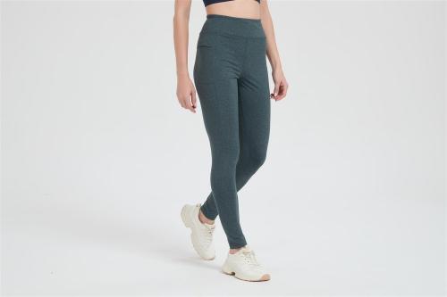 Wholesale Tummy Control Compression Merino Sports Leggings | 25" / 28" High Waist Workout Running Yoga Pants